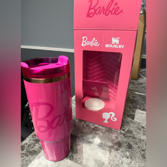 BARBIE X Stanley Quencher 30 oz Ounce Tumbler Cup - Picture 2 of 7